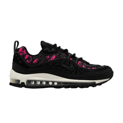 Nike Air Max 98 Pixel Black Hyper Pink (Women's)