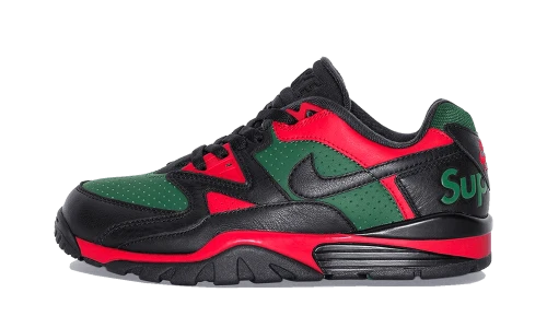 Nike Cross Trainer Low Supreme Black Green Red