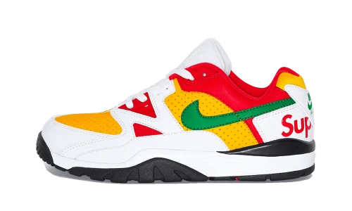 Nike Cross Trainer Low Supreme White Yellow Red