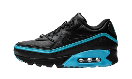 Nike Air Max 90 Undefeated Black Blue Fury
