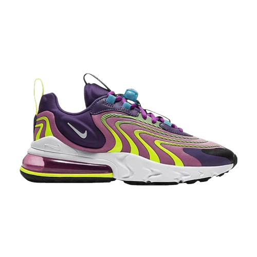 Nike Air Max 270 React Eng Eggplant Magic Flamingo (Women's)