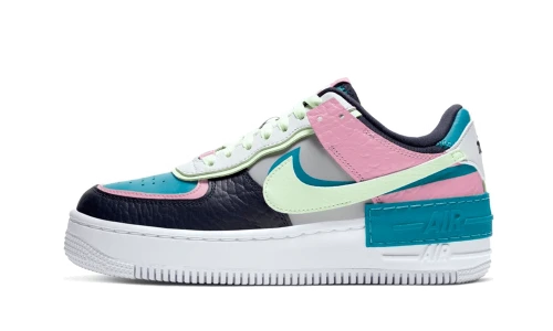 Nike Air Force 1 Low Shadow Barely Volt Oracle Aqua (Women's)