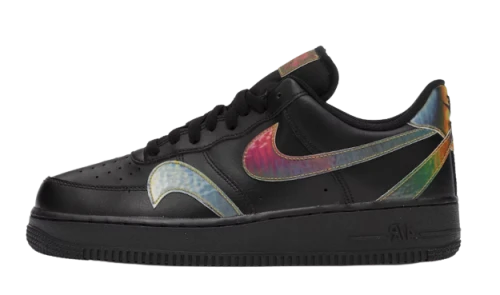Nike Air Force 1 Low Misplaced Swooshes Black Multi