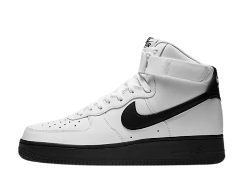 Nike Air Force 1 High White Black Midsole