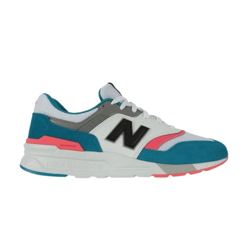 New Balance 997 White Aqua
