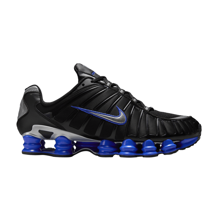 Nike Shox TL Black Racer Blue Metallic Silver