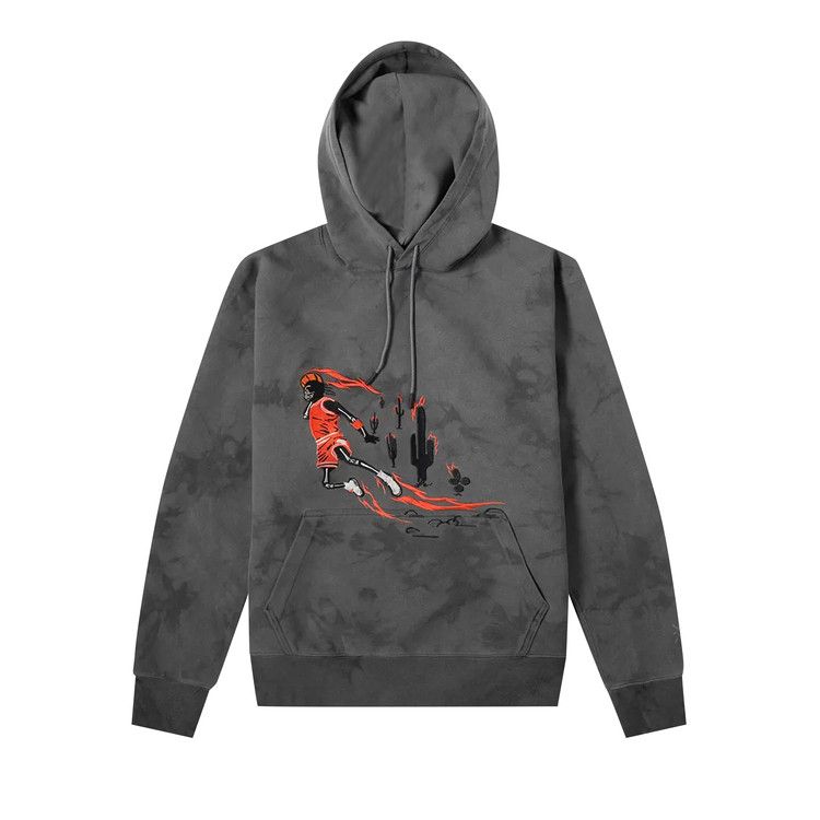 Cactus Jack by Travis Scott x Air Jordan Washed Suede Hoodie 'Iron Grey'