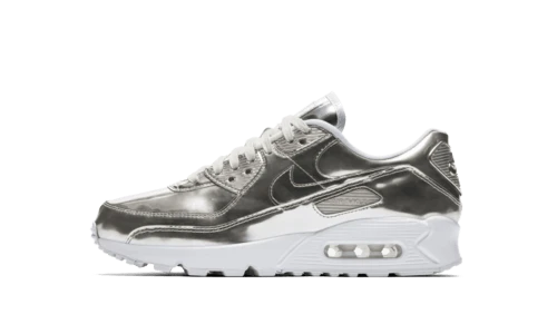 Nike Air Max 90 Metallic Silver (2020) (Women's)