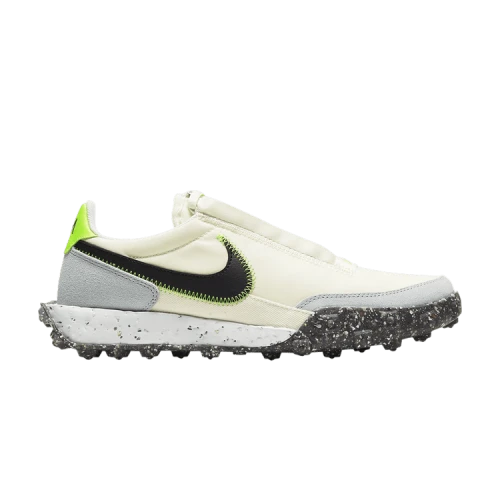 Nike Waffle Racer Crater Pale Ivory Electric Green (Women's)