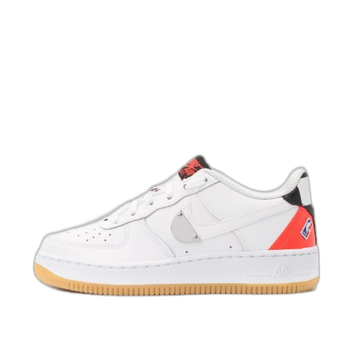 Nike Air Force 1 LV8 NBA White Crimson Gum (GS)