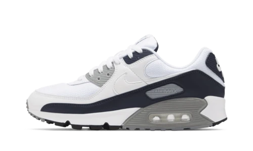 Nike Air Max 90 White Grey Obsidian