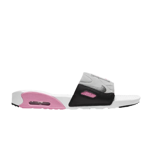 Nike Air Max 90 Slide White Rose Cool Grey (Women's)