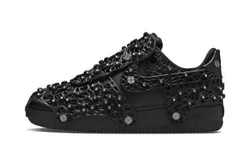 Nike Air Force 1 Low Swarovski Retroreflective Crystals Black (Women's)