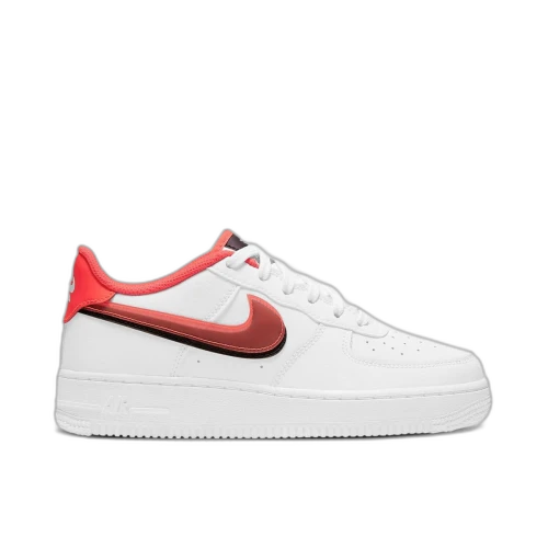 Nike Air Force 1 LV8 Double Swoosh Bright Crimson (GS)