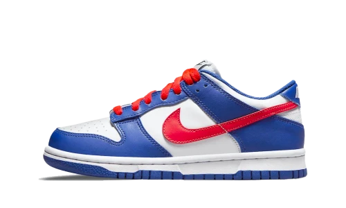Nike Dunk Low Bright Crimson Game Royal (GS)