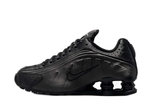 Nike Shox R4 Black Bright Crimson (GS)