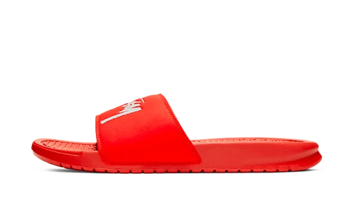 Nike Benassi Stussy Habanero Red