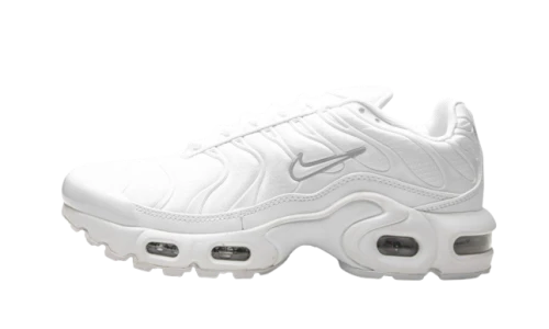 Nike Air Max Plus White Metallic Silver (GS)