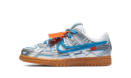 Nike Air Rubber Dunk Off-White University Blue (PS)