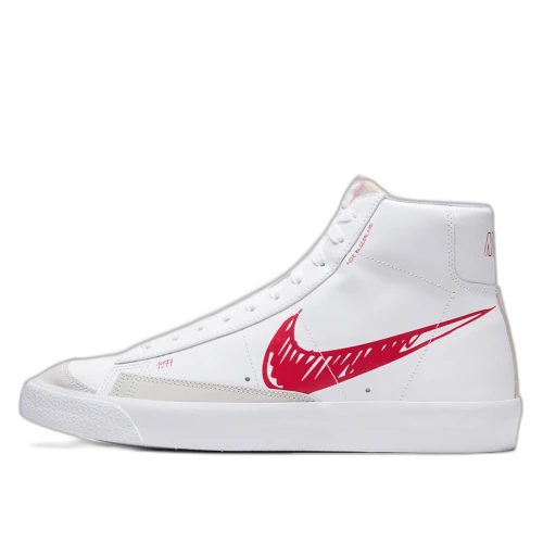Nike Blazer Mid 77 Sketch White Red