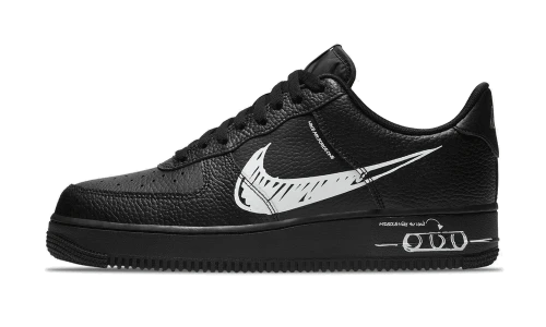 Nike Air Force 1 Low Sketch Black