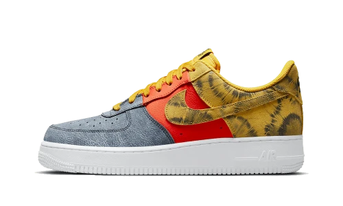 Nike Air Force 1 Low Tie Dye Dark Sulphur