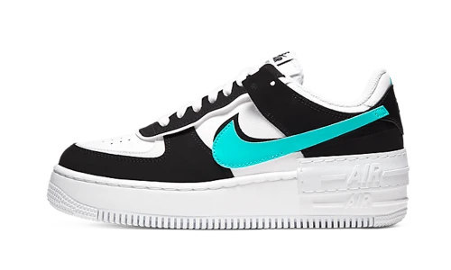 Nike Air Force 1 Low Shadow White Black Aurora (Women's)