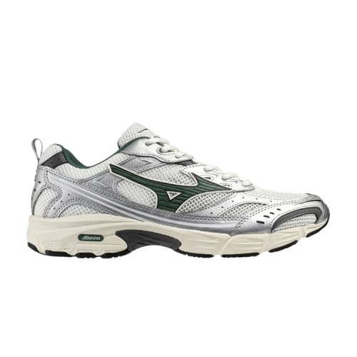 Mizuno MXR Snow White Bistro Green Silver