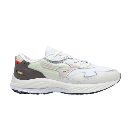 Mizuno Mizuni Wave Rider Beta White Silver Cloud Sunstruck