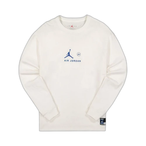 Air Jordan x Fragment Long-Sleeve T-Shirt 'Platinum Tint'