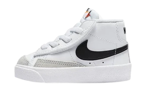 Nike Blazer Mid 77 White Black (TD)