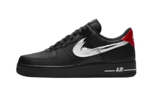Nike Air Force 1 Low Brushstroke Black