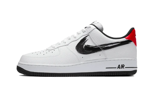 Nike Air Force 1 Low Brushstroke White Black