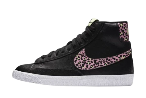 Nike Blazer Mid Black Pink Cheetah (GS)