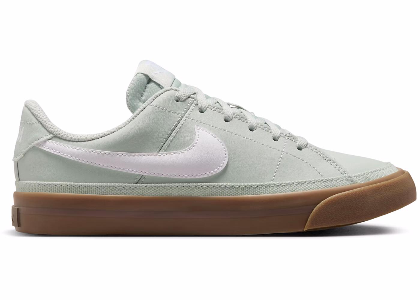 Nike Court Legacy Light Silver Gum Dark Brown White (GS)