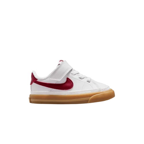 Nike Court Legacy White Gum Yellow Team Red (TD)