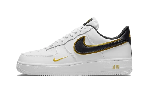 Nike Air Force 1 Low '07 LV8 Double Swoosh White Metallic Gold