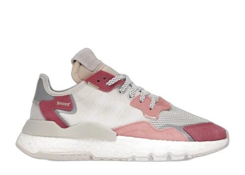 adidas Nite Jogger White Trace Pink (Women's)