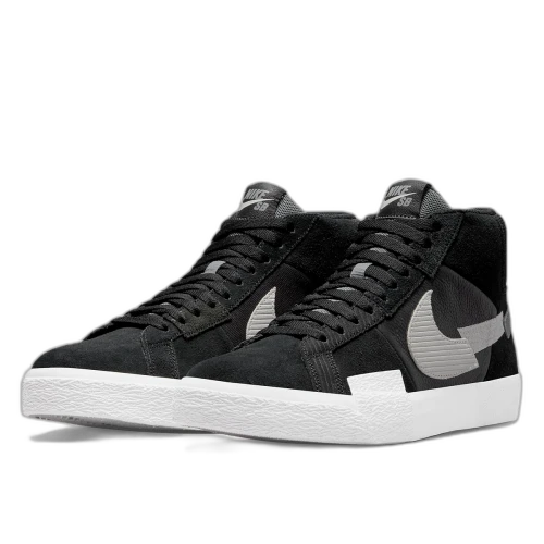 Nike Blazer Mid Mosaic Black Grey