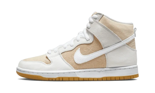 Nike SB Dunk High Pro ISO Orange Label Unbleached Natural