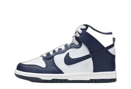 Nike Dunk High Football Grey Midnight Navy (GS)