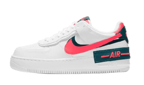 Nike Air Force 1 Low Shadow White Solar Red (Women's)