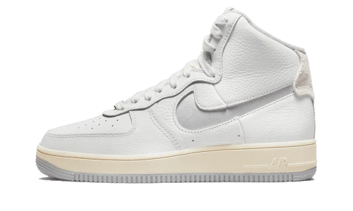 Nike Air Force 1 High Sculpt White Silver (Women's)