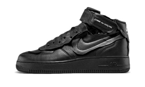 Nike Air Force 1 Mid Comme des Garcons Black