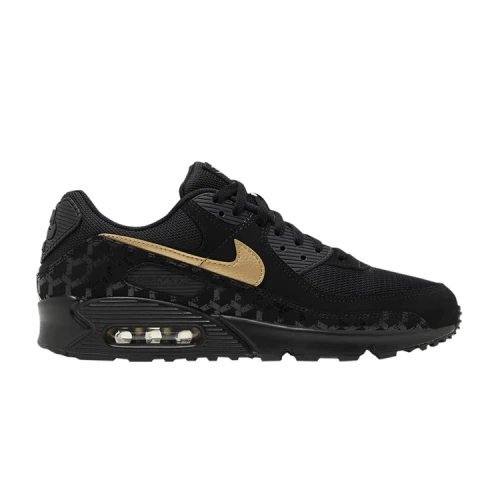 Nike Air Max 90 Black Gold Muguard Pattern