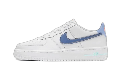 Nike Air Force 1 Low LV8 White Dark Purple (GS)