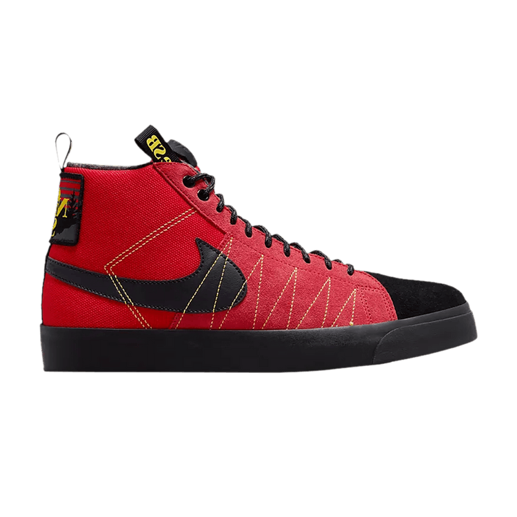 Nike SB Zoom Blazer Mid PRM Acclimate Black Red