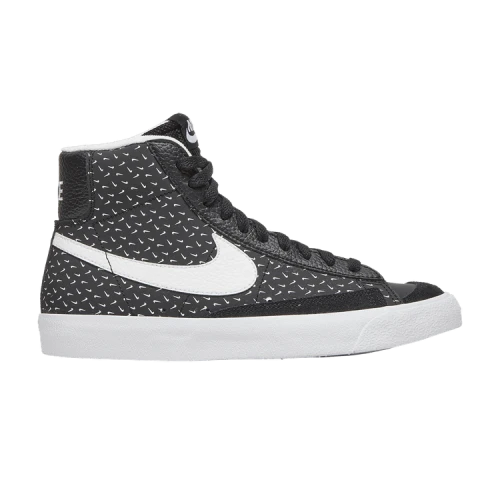 Nike Blazer Mid '77 Polka Swoosh Black White White (GS)