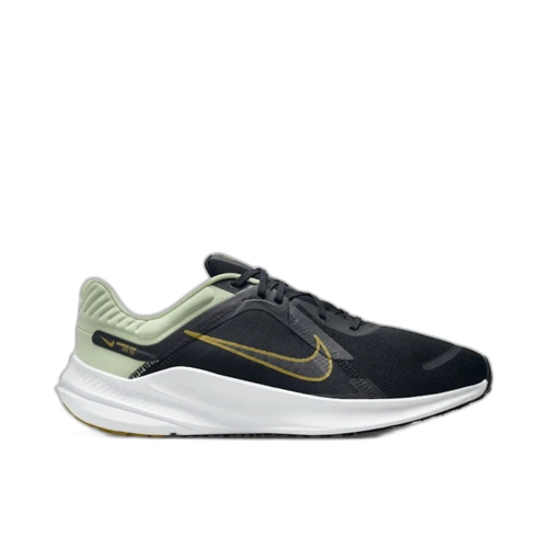 Nike Quest 5 Olive Aura Black White Bronzine