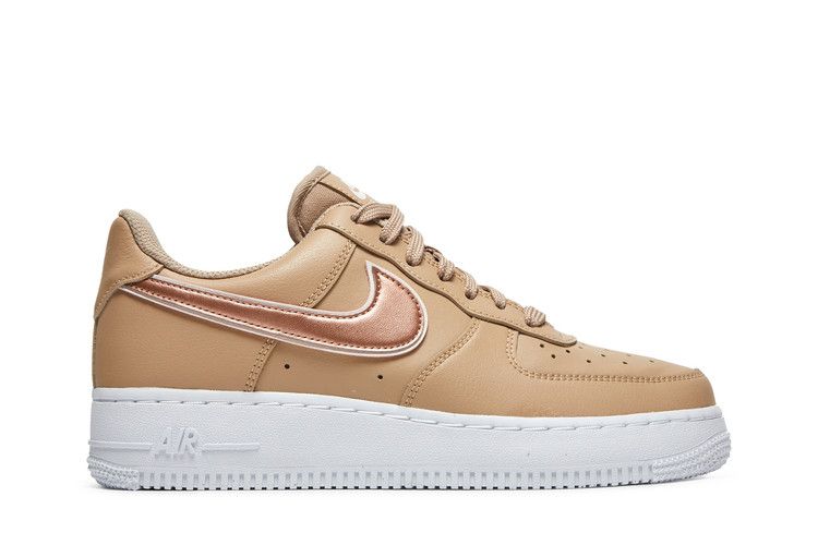 Nike Air Force 1 '07 Tan Metallic Rose Gold (Women's)